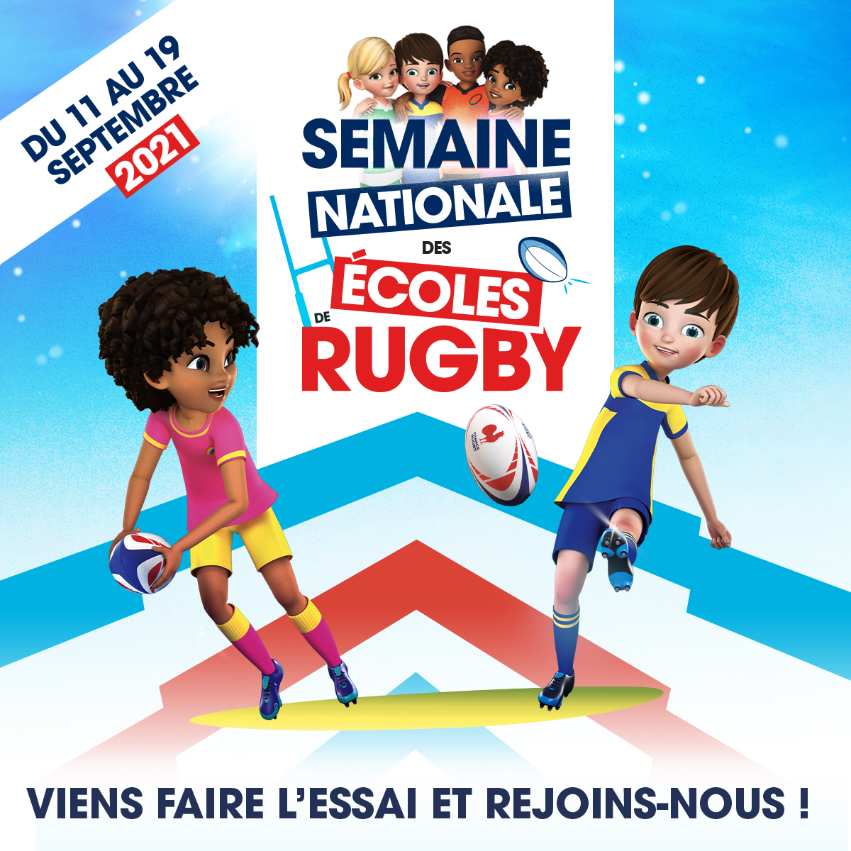 Semaine Nationale des Ecoles de Rugby 2021 Comité Rugby 31