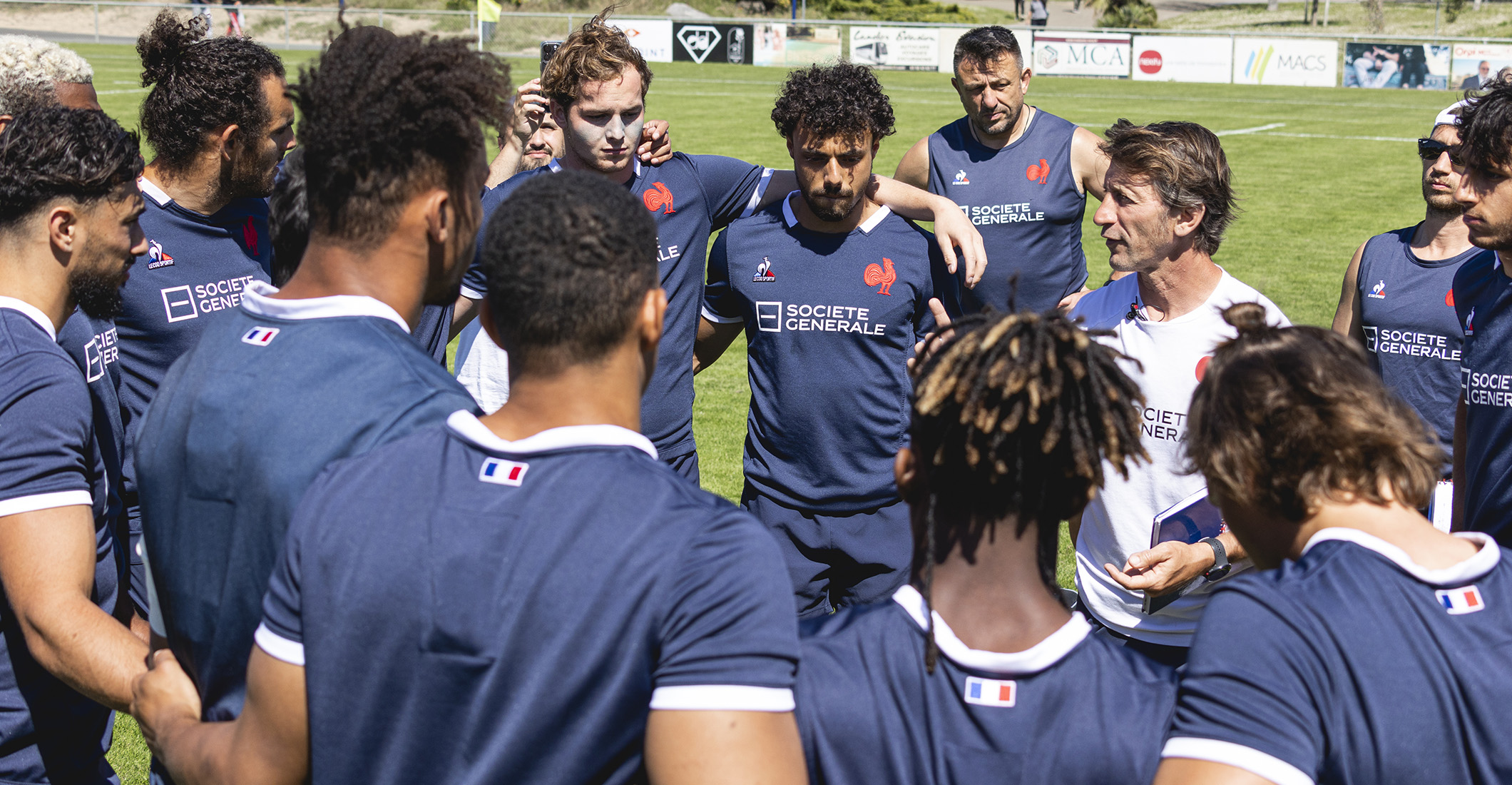 Le Groupe France Pour Le Stage De Capbreton