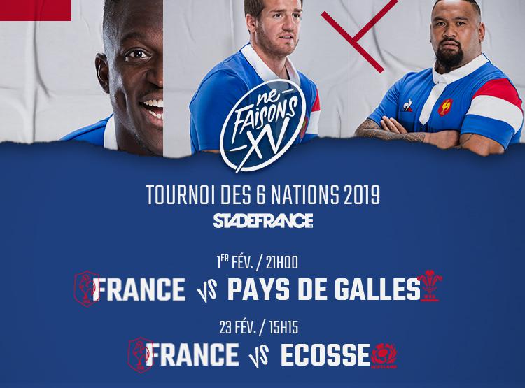 Xv De France Ouverture De La Billetterie Tournoi Des 6 Nations 2019