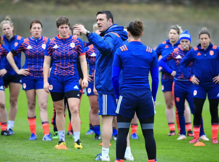 France féminines : La composition pour l'Italie