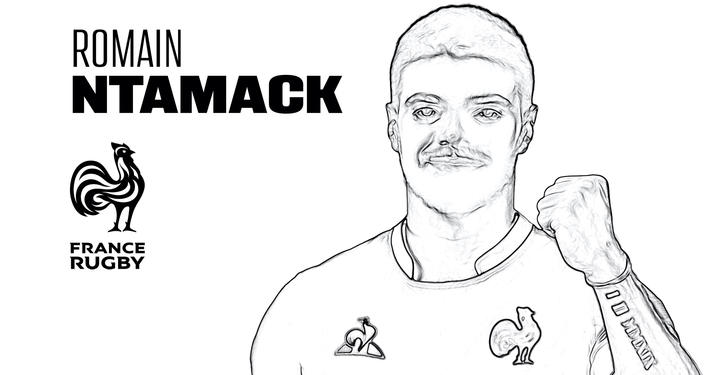 Les coloriages et les mots croisés du rugby