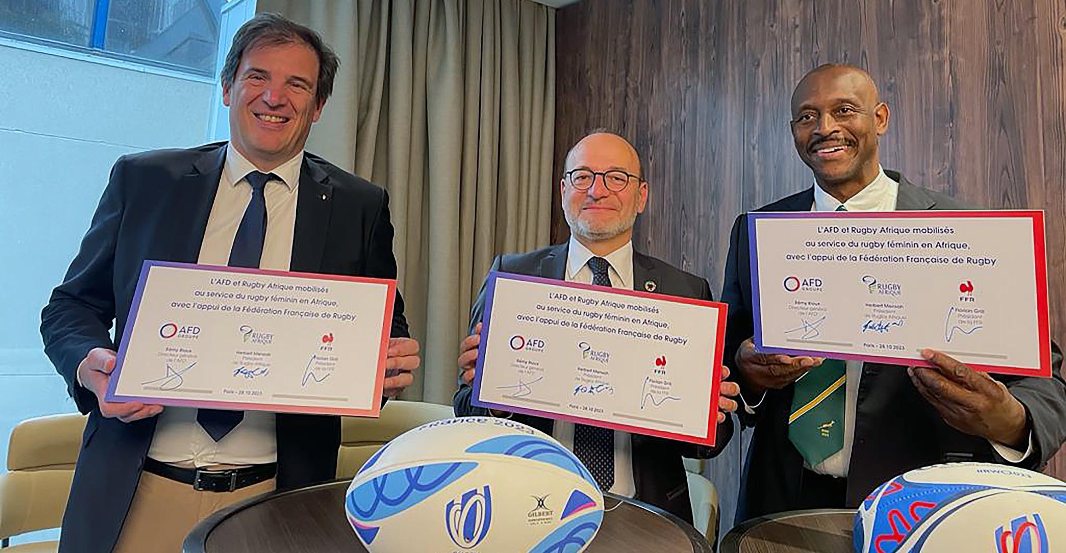 L’AFD et Rugby Afrique joignent leurs forces pour le développement du ...