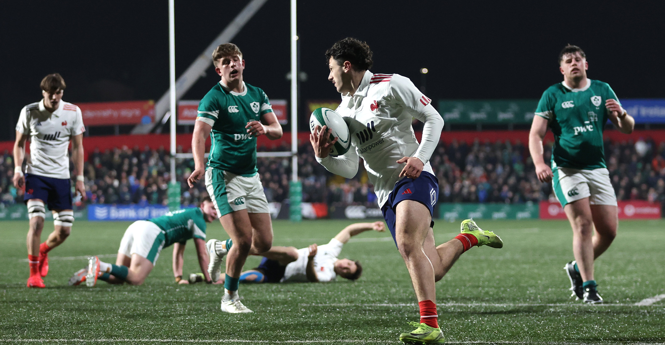 Tournoi des Six Nations moins 20 ans : Irlande – France 12-22