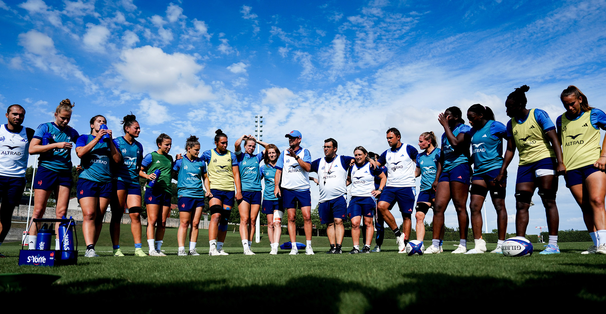 Illustration de XV de France féminin : Le groupe pour la Coupe du monde