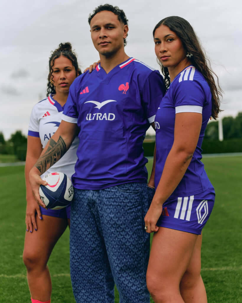Maillot Officiel Equipe De France De Rugby - Tournoi Des 4 Nations 2025 - Fabriqué En France