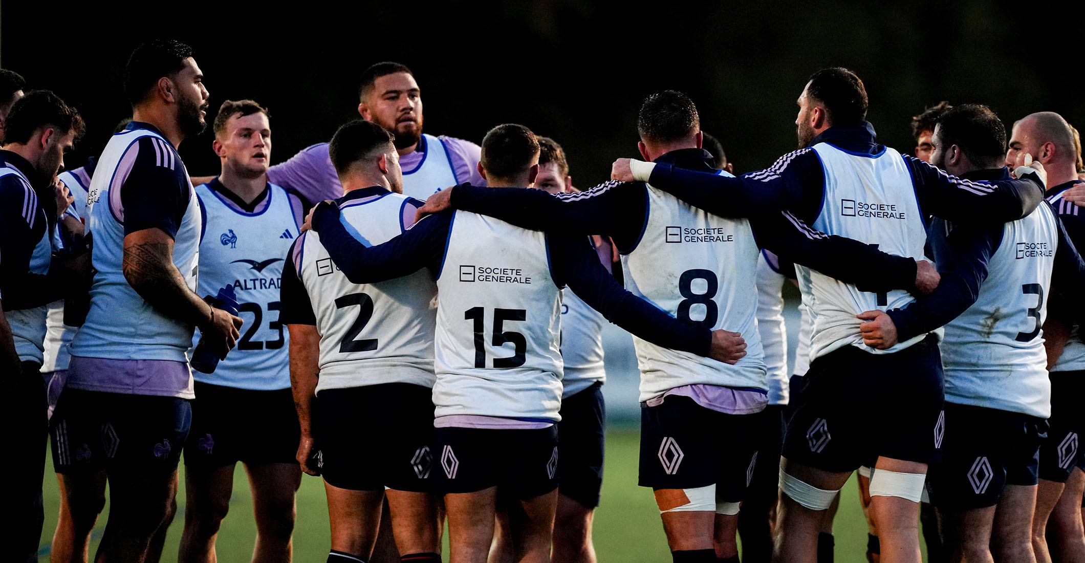 Le groupe pour préparer le Tournoi des Six Nations 2026 