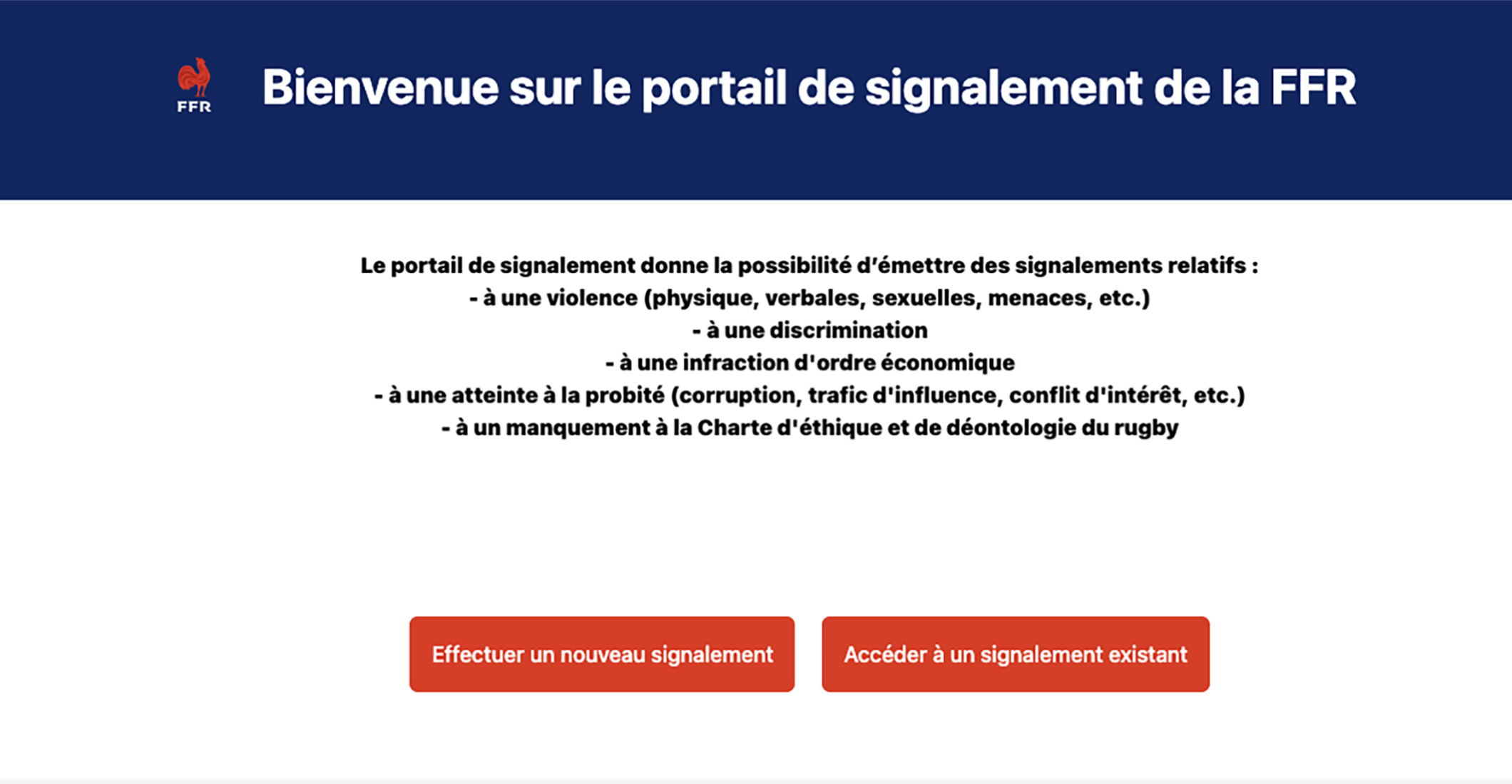 Illustration de la page Préserver notre rugby&nbsp;&nbsp;&nbsp;: J’alerte, le réflexe à avoir