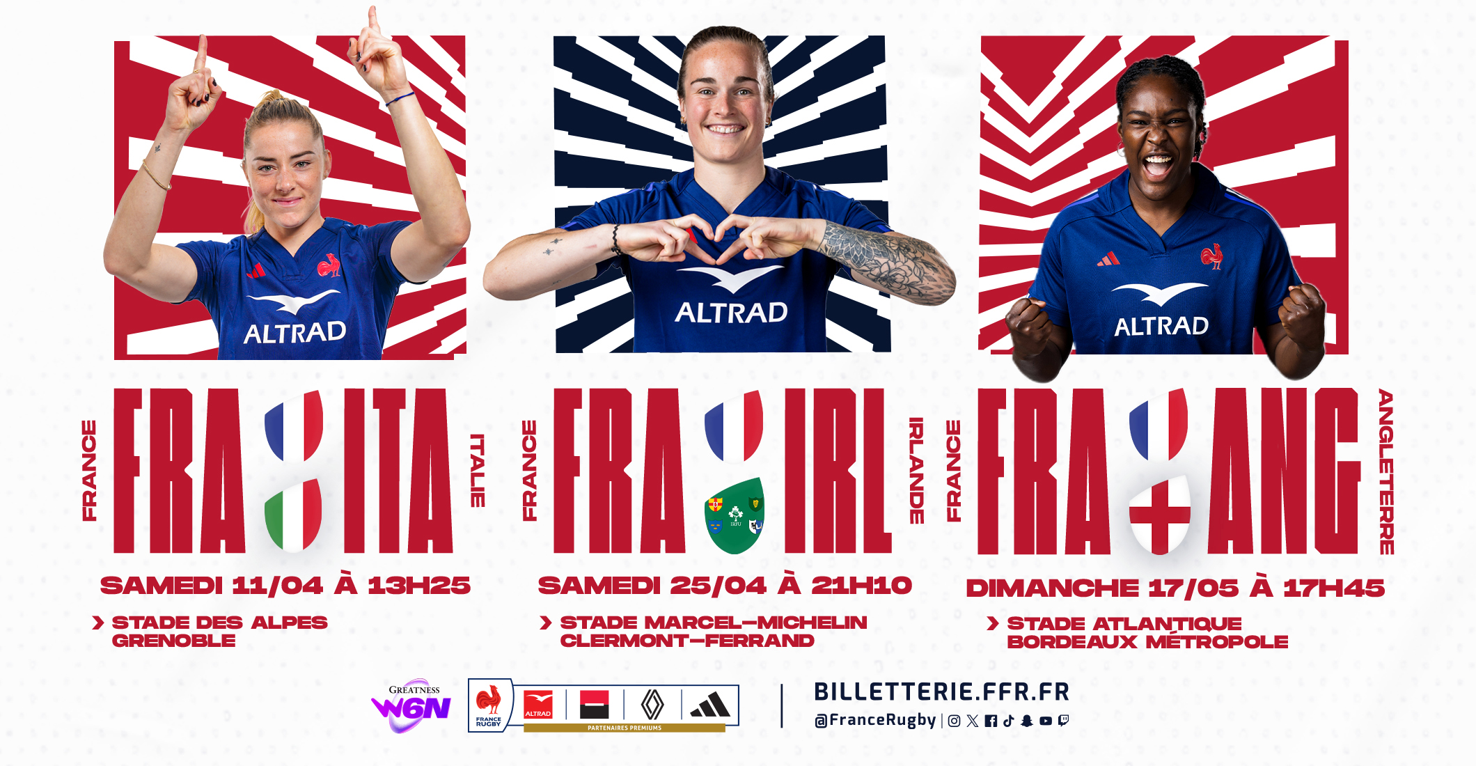 Illustration de la page Le printemps sera «&nbsp;Bleue&nbsp;»&nbsp;&nbsp;: la billetterie du Tournoi 2026 est ouverte