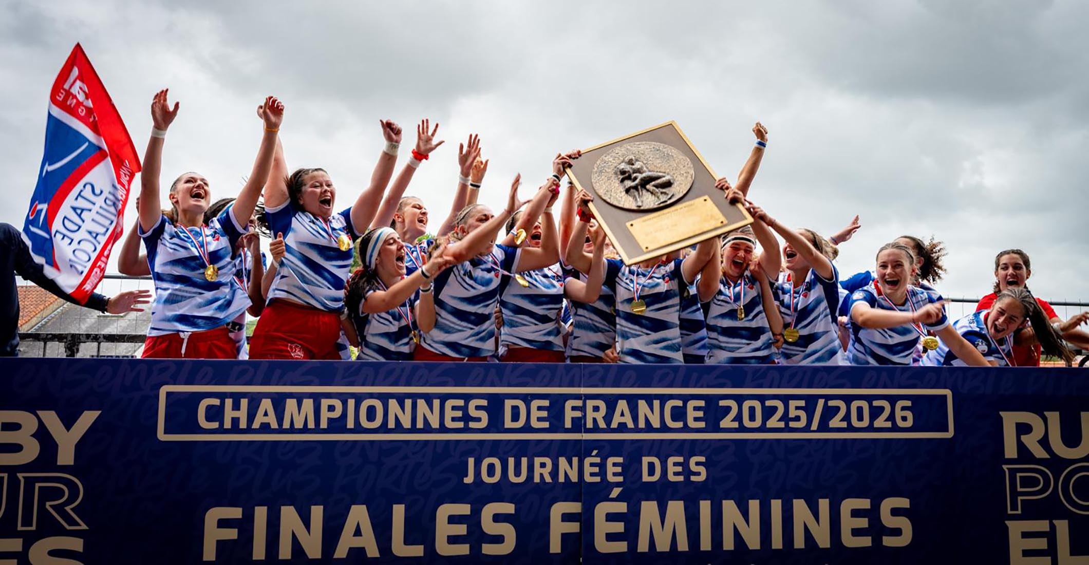 Illustration de la page Féminine moins 18 ans Accession&nbsp;&nbsp;: Aurillac remporte le bouclier