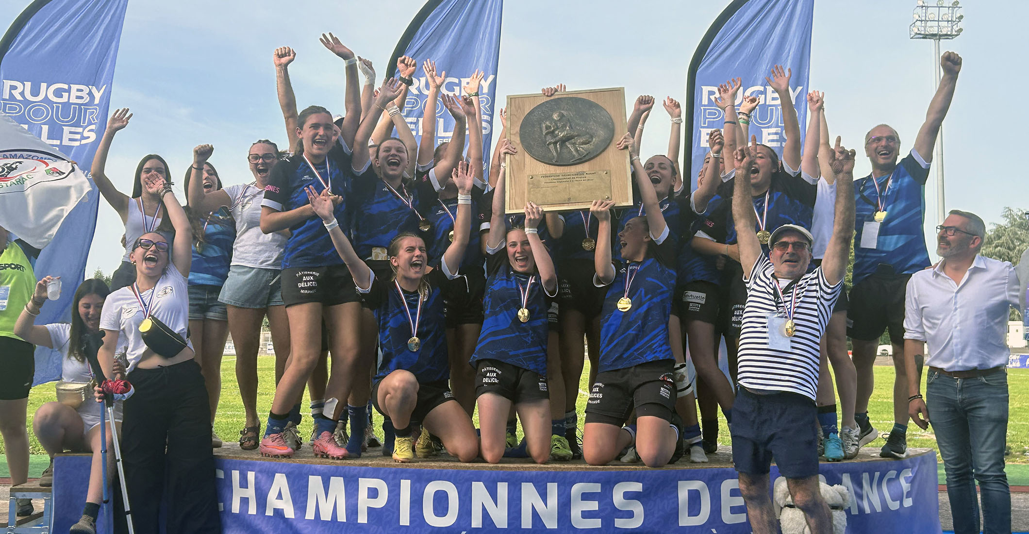 Illustration de la page Féminines à X moins de 18 ans : Le Bouclier file dans le Gers