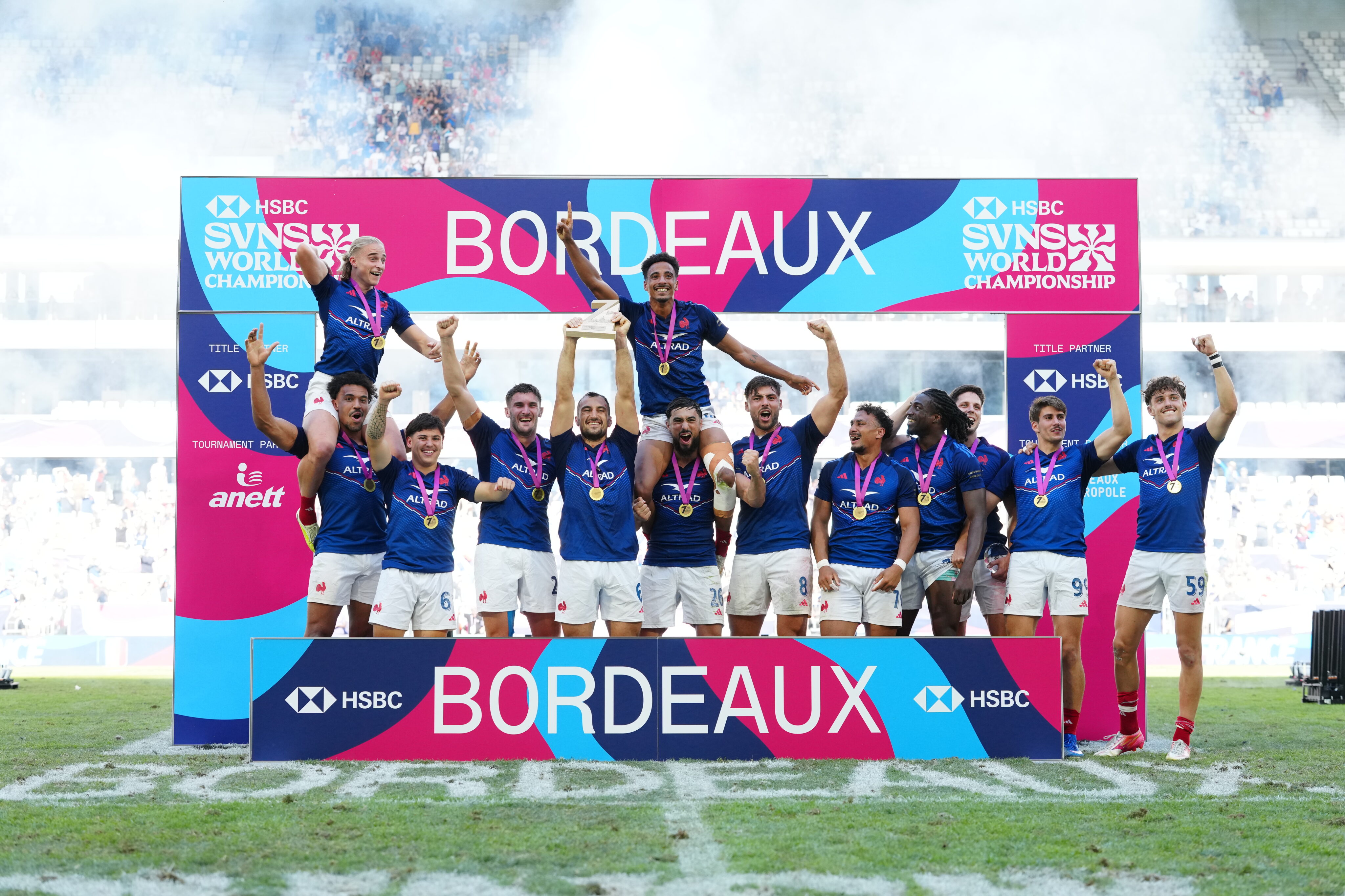 Illustration de la page Bordeaux SVNS : Les Bleus vainqueurs !
